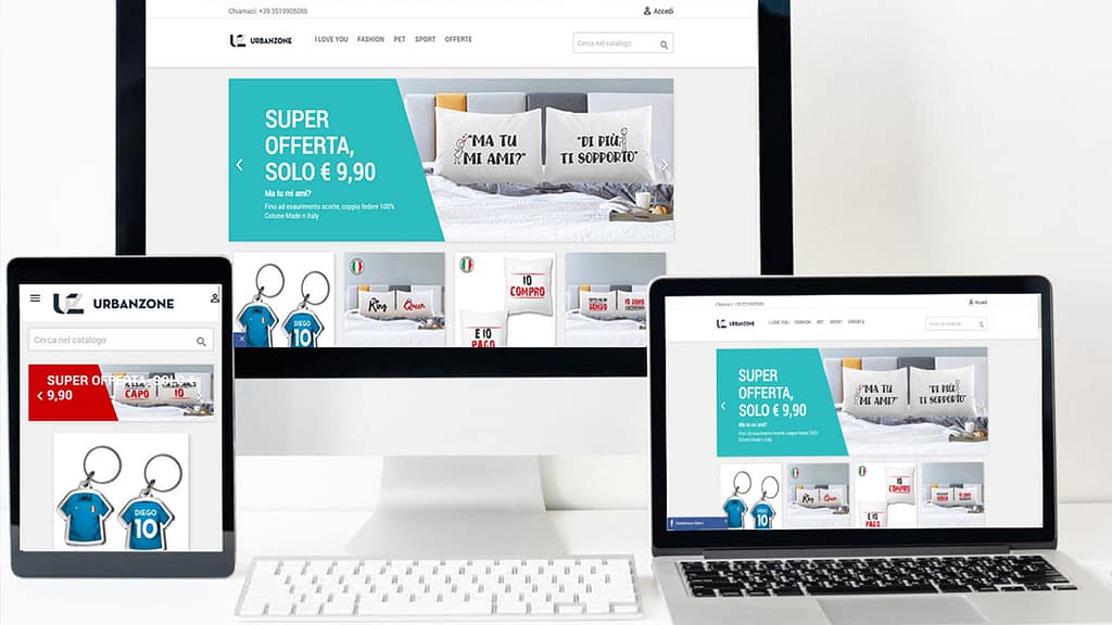 urbanzone site ecommerce