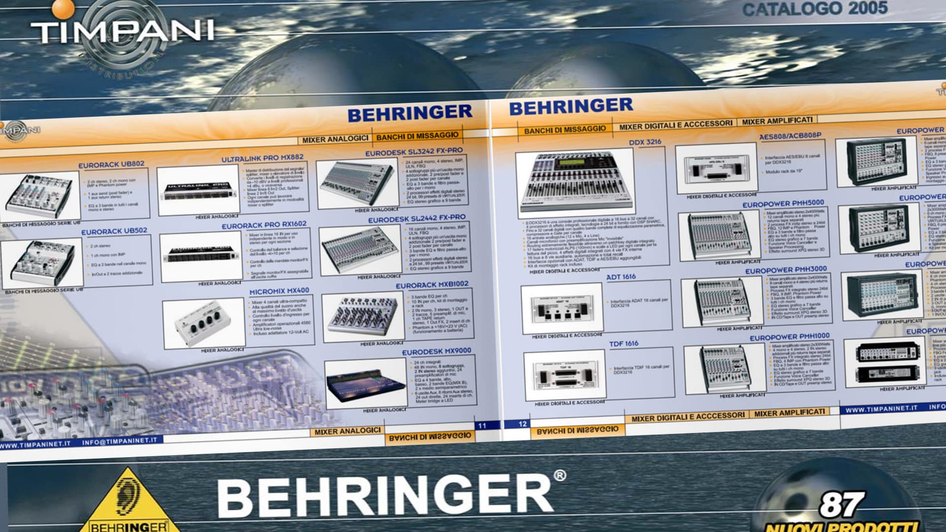 catalogo behringer